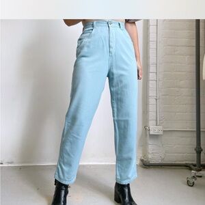 Light Blue High-Waisted Jeans